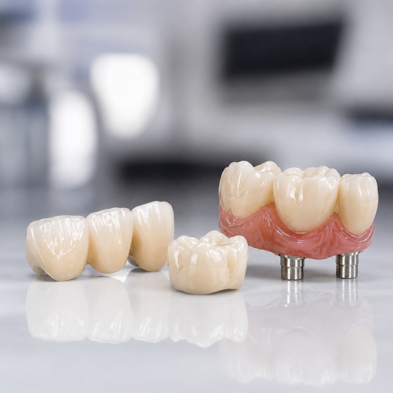 Trattamento di Protesi dentale presso lo Studio Medico Dentistico del Dott. Fabrizio Avidano.